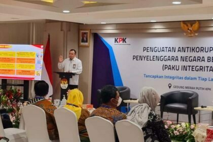 Foto Ketua Komisi Pemberantasan Korupsi (KPK) Firli Bahuri pada Penguatan Antikorupsi untuk Penyelenggara Negara Berintegritas (PAKU Integritas) [Istimewa]