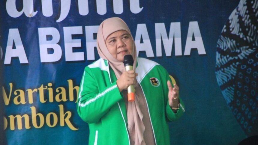 Foto: Ketua Dewan Pimpinan Pusat Partai Persatuan Pembangunan (DPP PPP) Bidang Perempuan dan Anak, Wartiah.