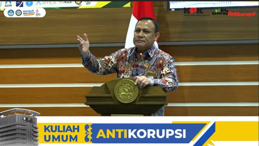 Ketua KPK Firli Bahuri