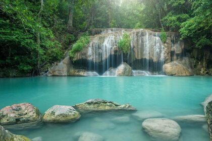 Tampak Wisata Alam Curug Provinsi Banten