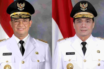 Anies Baswedan dan Riza Patria