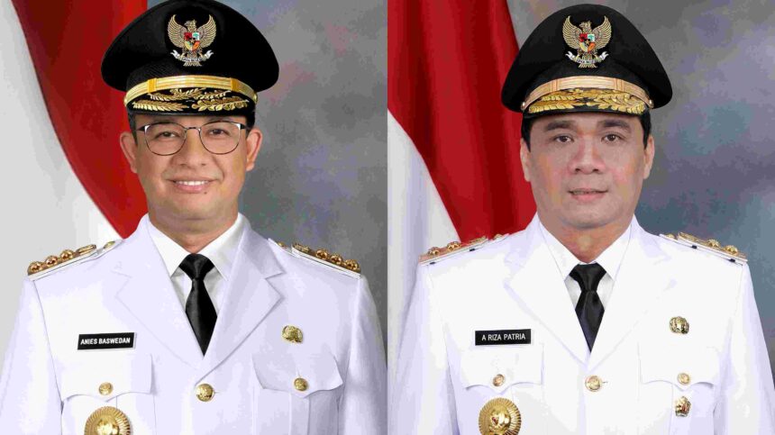 Anies Baswedan dan Riza Patria