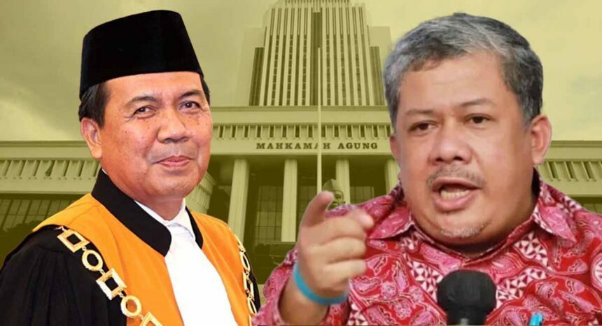 Ketua MA M Syarifuddin vs Fahri Hamzah