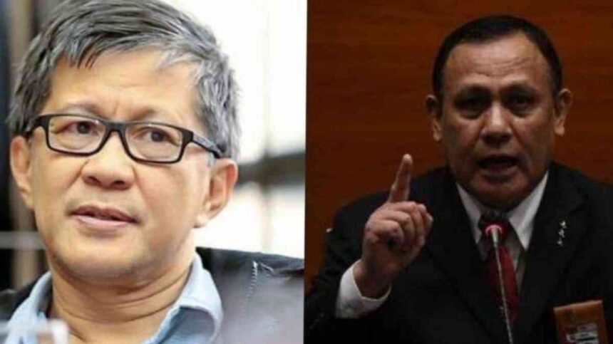 Rocky Gerung vs Firli Bahuri
