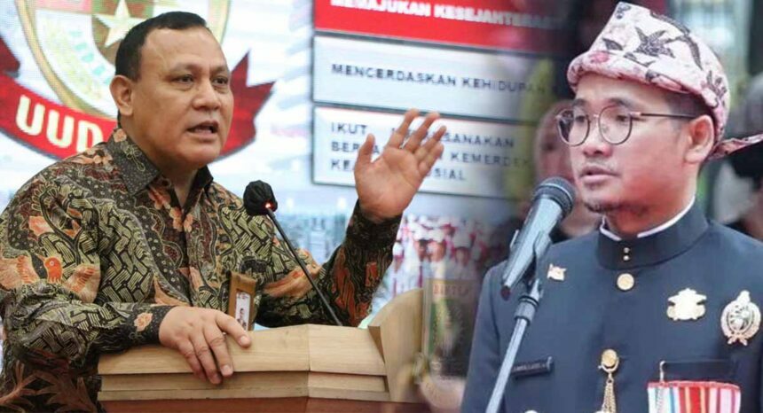 Ketua KPK RI Firli Bahuri vs Bupati Bangkalan Abdul Latif
