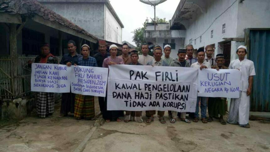 Perkumpulan Ustadz Dukung Firli Bahuri dari Kecamatan Kaliwates, Kabupaten Jember, Jawa Timur