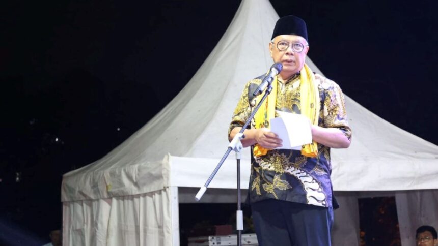 Benyamin Davnie saat Menghadiri HUT ke-16 Ciptim