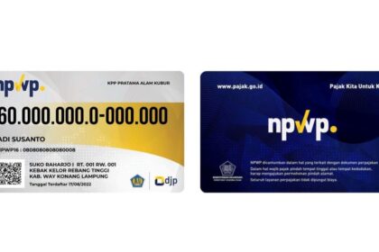 Kartu NPWP Baru