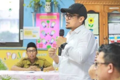 Wakil Wali Kota Tangerang Selatan Pilar Saga Ichsan Saat Membicarakan Soal Pentingnya Program Sekolah Adiwiyata