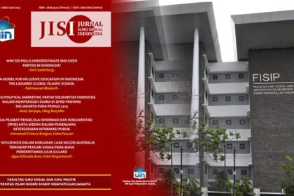Jurnal Sinta 3 - Cover Jurnal JISI UIN Syarif Hidayatullah Jakarta