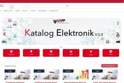 E-Katalog LKPP 2023 (SS Properti Fajarpos.com)