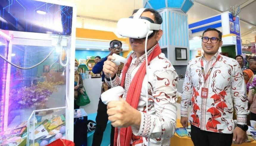 Wakil Wali Kota Pilar Saga Ichsan saat menghadiri Rakernas Apeksi ke-XVI