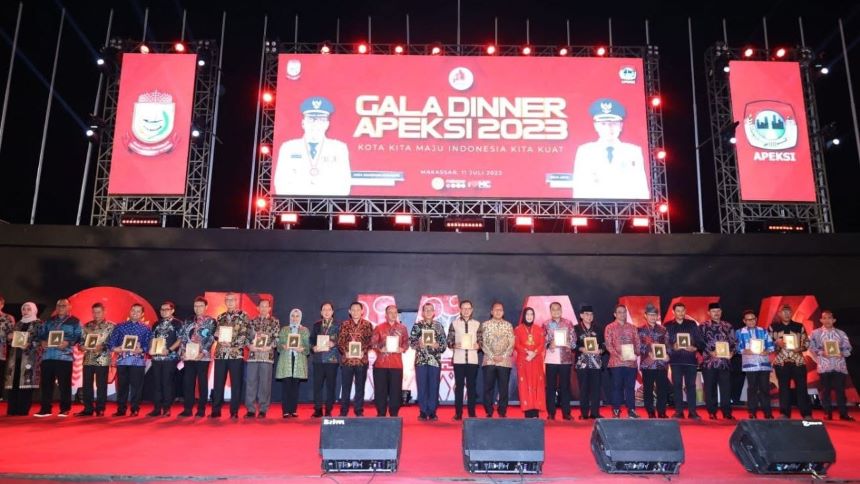 Wakil Wali Kota Tangsel Hadiri Gala Dinner Apeksi