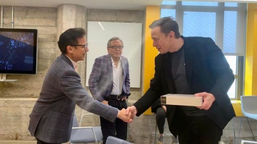 Menkes Bertemu Elon Musk