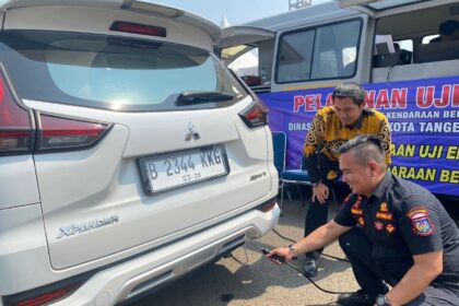 Pemkot Tangsel Lakukan Uji Emis