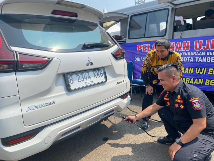 Pemkot Tangsel Lakukan Uji Emis