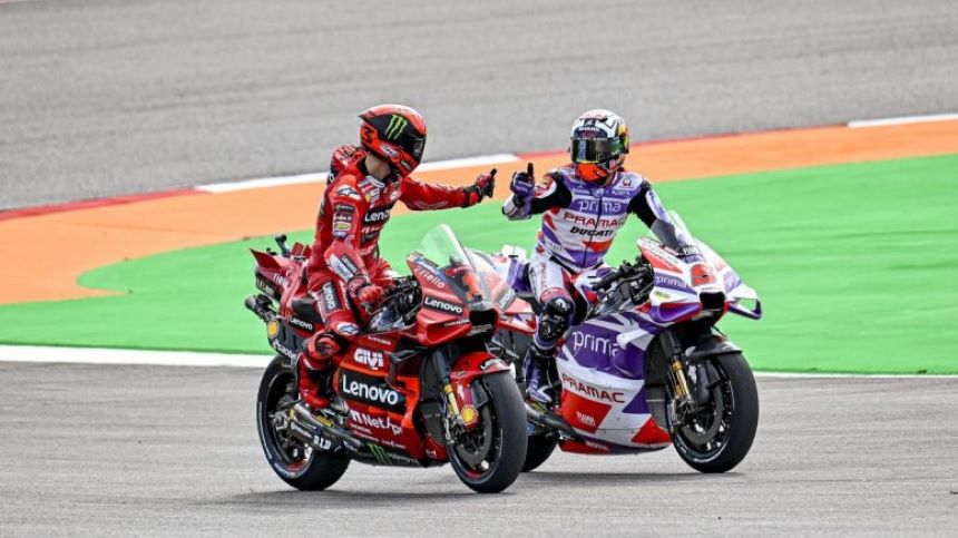 Perebutan Juara Dunia MotoGP 2023 - Pecco Bagnaia vs Jorge Martin