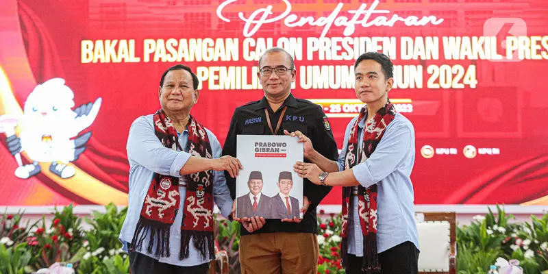 Prabowo dan Gibran Mendaftar ke KPU