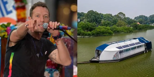 Coldplay Memberi Kapal Pembersih Sampah di Sungai Cisadane