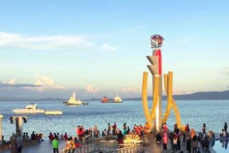Landmark Ternate - Taman Kota di Pinggir Pantai Maluku Utara