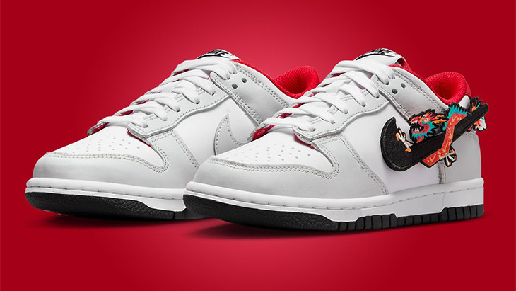 Nike Dunk Low Bertema Naga Untuk Anak-Anak