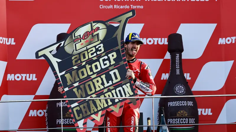 Pecco Bagnaia Berhasil Juara Back to Back