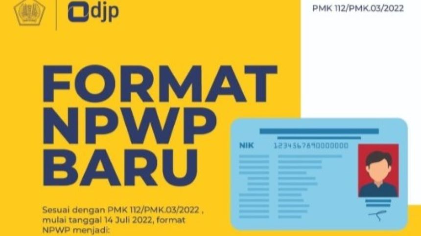 Resmi, Format NIK Menjadi NPWP pada 1 Januari 2024