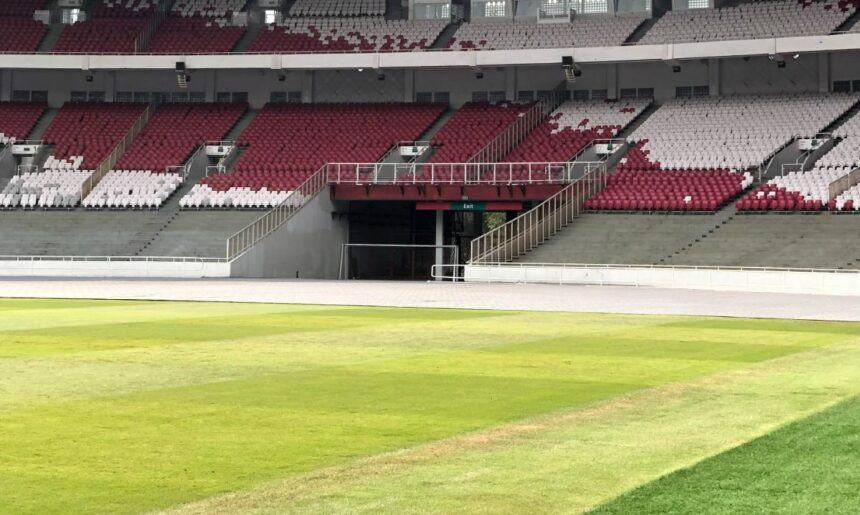 Stadion GBK Mulai Berbenah Jelang Konser Coldplay