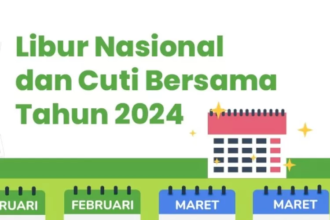 Libur Nasional dan Cuti Bersama Tahun 2024