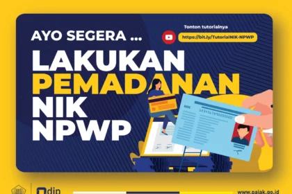 Mengubah NIK Menjadi NPWP Secara Online