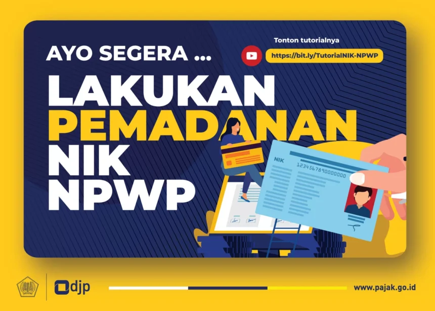 Mengubah NIK Menjadi NPWP Secara Online