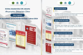 Empat Jurnal Ilmiah UIN Syarif Hidayatullah Jakarta Terakreditasi Sinta Tahun 2024