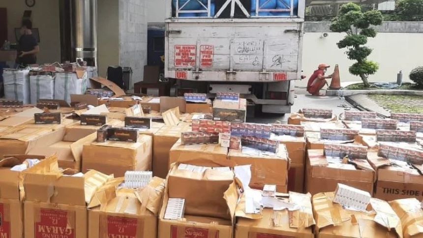Gudang Distribusi Rokok
