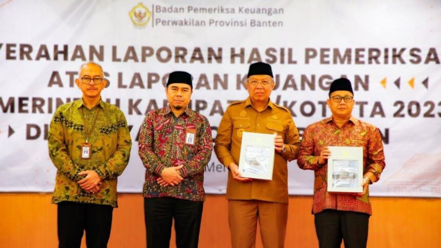 Pemerintah Kota Tangerang Selatan (Pemkot Tangsel) raih WTP yang ke 12 kalinya