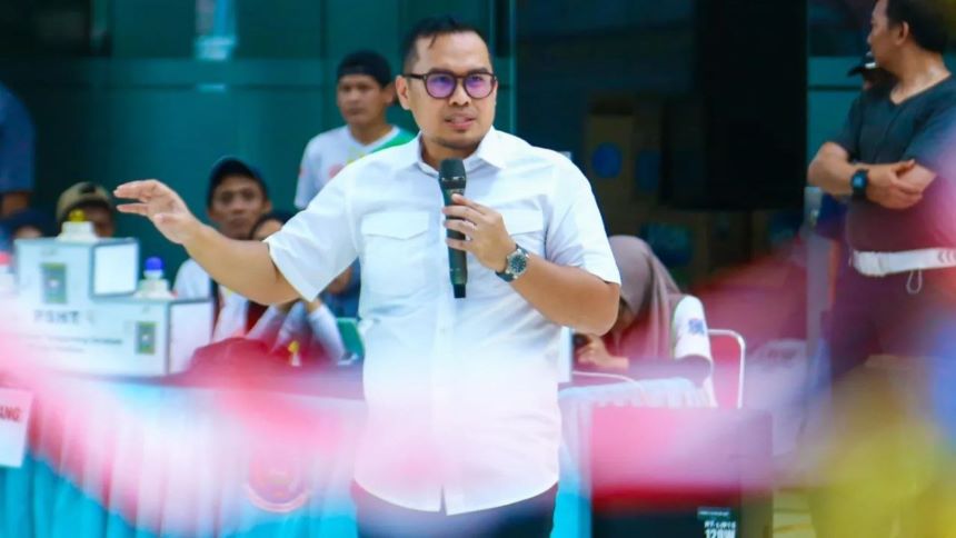 Pilar Saga Ichsan saat Menghadiri Kejuaraan Pencak Silat C-More Championship