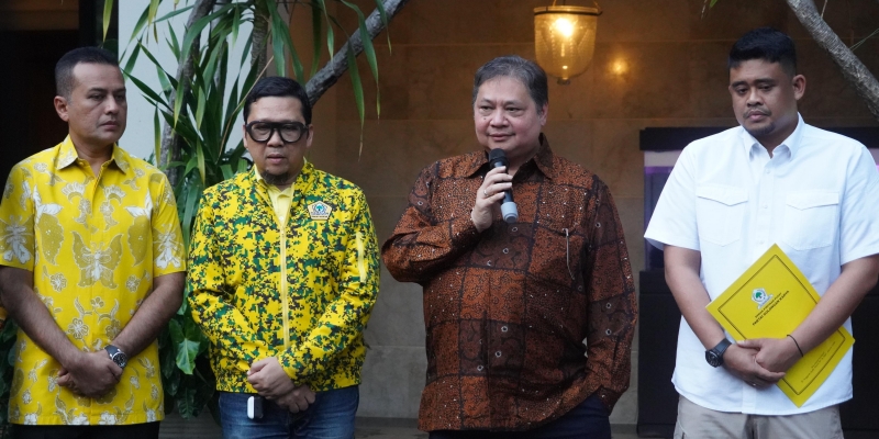 Golkar usung mantu Jokowi, Bobby Nasution maju Pilgub Sumut. (Ist)