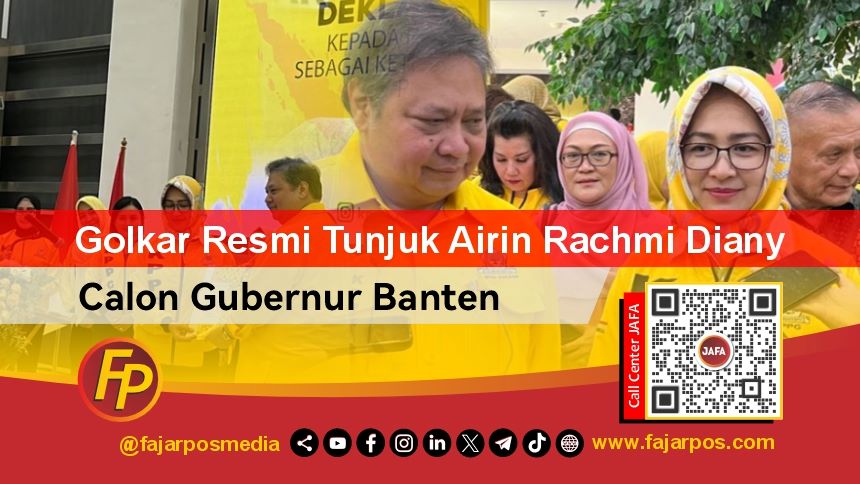 Calon Gubernur Banten: Golkar Resmi Tunjuk Airin Rachmi Diany