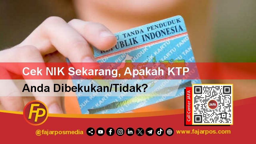 Cek NIK Sekarang, Apakah KTP Anda Dibekukan atau Tidak