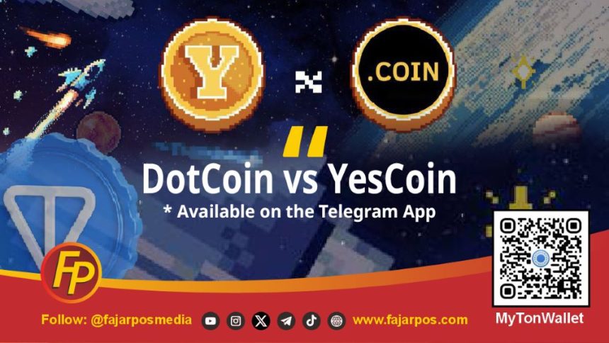 DotCoin vs YesCoin * Available on the Telegram App