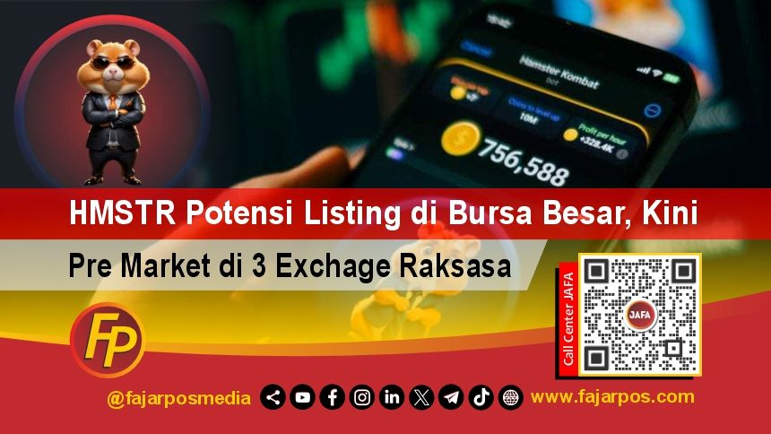 HMSTR Potensi Listing di Bursa Besar, Kini Pre Market di 3 Exchage Raksasa