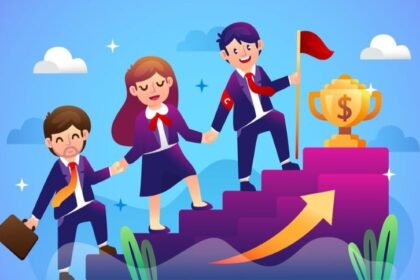 Ilustrasi Anak Sukses (Source by Freepik)