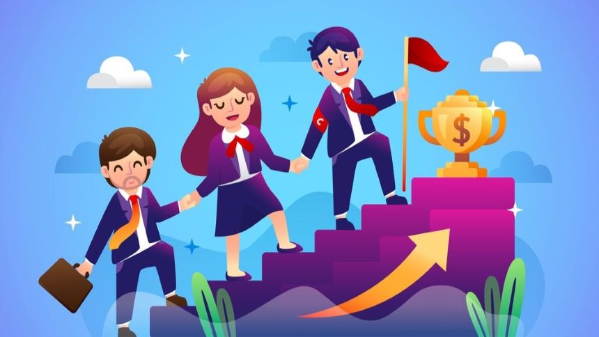 Ilustrasi Anak Sukses (Source by Freepik)