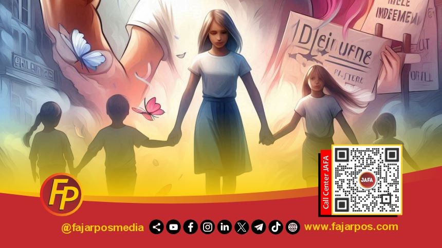 Ilustrasi: Orang Tua yang Mendidik Anaknya Mandiri Sejak Usia Dini