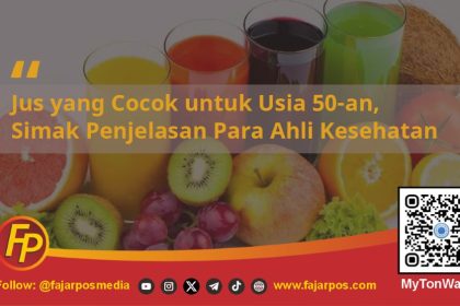 Jus yang Cocok untuk Usia 50-an, Simak Penjelasan Para Ahli Kesehatan