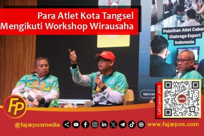 Para Atlet Kota Tangsel Mengikuti Workshop Wirausaha