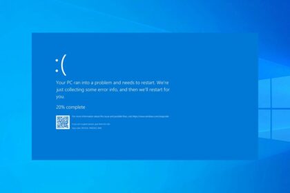 Blue Screen of Death (BSOD)