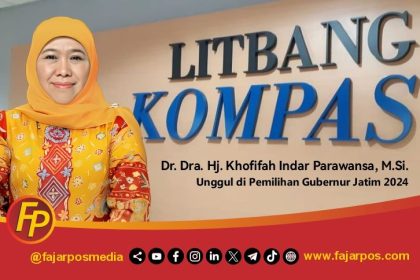 Dr. Dra. Hj. Khofifah Indar Parawansa, M.Si. Unggul di Pemilihan Gubernur Jatim 2024