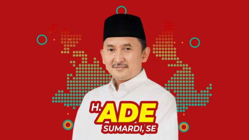 H. Ade Sumardi, S.E., M.Si. merupakan Bakal Calon Wakil Gubernur Berpasangan dengan Bakal Calon Gubernur Dr. Hj. Airin Rachmi Diany, S.H., M.H.