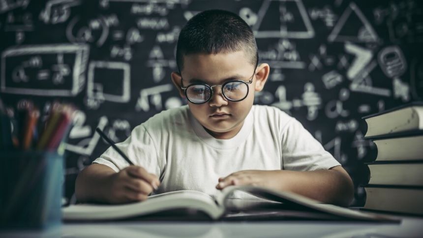 Ilustrasi Anak Sedang Belajar dengan Penuh Konsentrasi, Para Orang Tua Wajib Tahu tentang Kunci Anak Cerdas