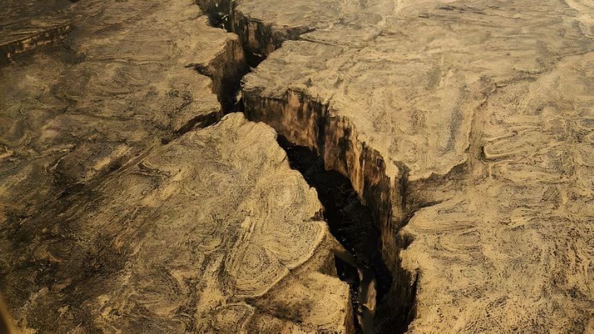 Ilustrasi Gempa Megathrust